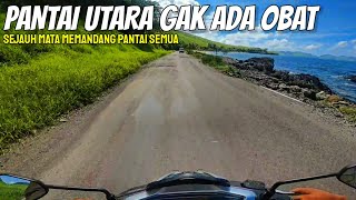 Touring Lewat Pantai Utara Maumere GILA ‼️ PEMANDANGANNYA BAGUS BANGET