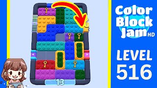 Color Block Jam Level 516 Solution Walkthrough