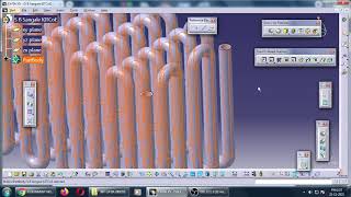 CATIA V5 TRAINING | PART DESIGN | RECTANGULAR PATTERN | COPPER TUBING