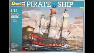 Revell 1/72nd scale Pirate Ship part 2