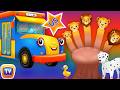 Wheels on the Bus, Lion Finger Family + More ChuChu TV Nursery Rhymes & Kids Songs