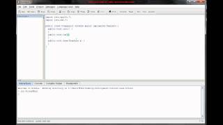 Let's Learn Java - Games - Tutorial 1 - The Bare Bones