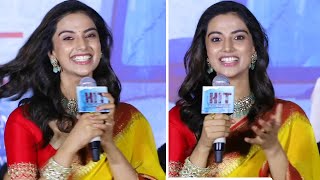 HIT 2 actress Meenakshi's cute speech in Telugu | Adivi Sesh | Nani | HIT 2 Teaser Launch Event