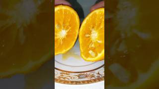 Orange Juice 🍊 Drinking Orange Soda is like In Summer😋Making orange juice at the Home🍹#shorts #viral