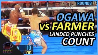 Kenichi Ogawa x Tevin Farmer (Landed Punches Count) - Artorias Boxing