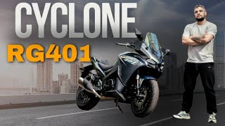 обзор на Мотоцикл CYCLONE RG401 SR400GS B