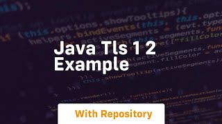 java tls 1 2 example