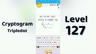 Cryptogram Tripledo Level 127 Solutions 🧩 | Logic Puzzle Game | Mini Boss