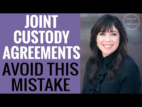What is the best arrangement for joint custody?