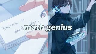 MATH GENIUS | 100% scores in math subliminal | Detailed Affirmations (calm rain sounds)
