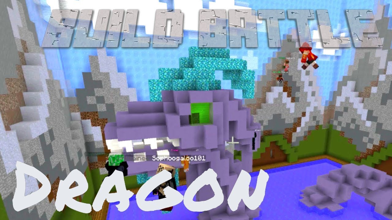 Minecraft How To Build A Dragon: Hypixel Build Battle Pro Mode By ...