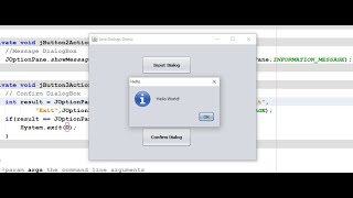 Java Dialog Boxes