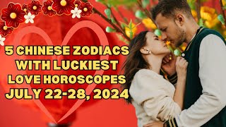 5 Chinese Zodiac Signs With The Luckiest Love Horoscopes From July 22 - 28, 2024 | Ziggy Natural