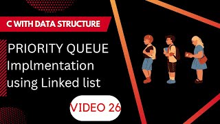 what is priority queue in c || priority queue implementation using array and linked list