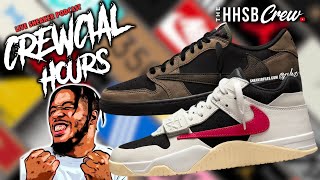 Crewcial Hours Ep.40 - Another Travis Scott Jordan 1 Low?? \u0026 Where are the Jumpman Jacks?