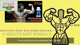 Crazy Bulk Winsol Winstrol Review   Health Diet World