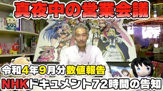 【パチンコ店買い取ってみた】第349回令和4年9月営業分真夜中の営業会議