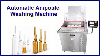 Automatic Ampoule Washing Machine