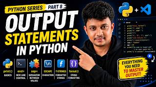 Python print() Function Full Tutorial | sep=, end=, escape chars, f-strings