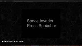 Space Invaders Game In JavaScript With Source Code