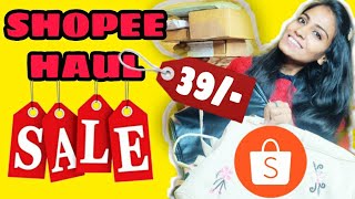 *Starting Rs. 39* | SHOPEE HAUL | AFFORDABLE SHOPEE HAUL | SHOPEE | HEENA TRIES IT | #HEENA