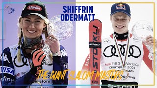 MIkaela SHIFFRIN 🇺🇸 / Marco ODERMATT 🇨🇭 | The Giant Slalom 🎩 | FIS Alpine
