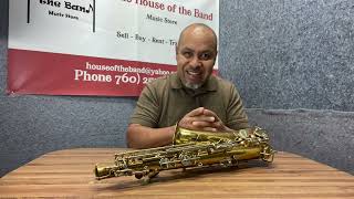 Alto Sax Martin Handcraft Committee