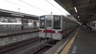 東武東上線10030系11032F(VVVF車)快速 池袋行　東松山駅入線　Tobu Tojyo-line At Higashimatsuyama STA