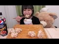 【gluttony】the cola dedicated to fried and fried chicken is the best asmr mukbang