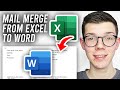 How To Mail Merge From Excel To Word - Full Guide