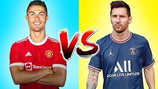 Cristiano Ronaldo VS Lionel Messi Transformation - 2021