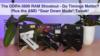 The DDR4-3600 RAM Shootout: Do Timings Matter, plus RGB Comparison \u0026 AMD \