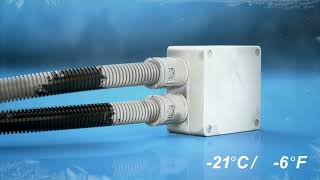 “QUICK-SYSTEM”: TUBI CORRUGATI E RACCORDI AD INNESTO RAPIDO / CORRUGATED CONDUITS + SNAP-IN FITTINGS