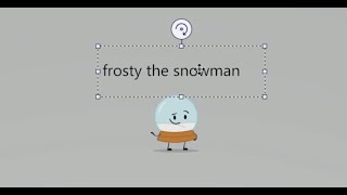 object overload frosty the snowman