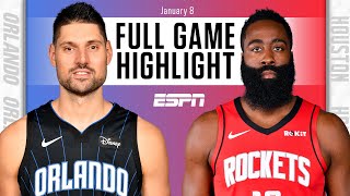 Orlando Magic vs. Houston Rockets [FULL GAME HIGHLIGHTS] | NBA on ESPN