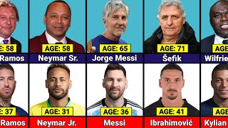 AGE Comparison: Famous Footballers And Their Father