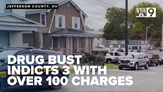 Three indicted in massive drug bust, "the largest seizure of drugs that we’ve ever had"