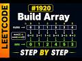 LeetCode 1920 | Build Array from Permutation Explained Step by Step (C++)