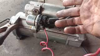 STARTER MOTOR ACTUAL TESTING