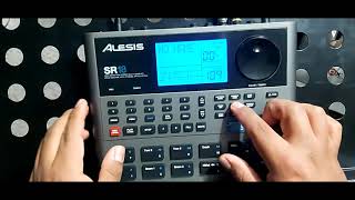 PROGRAMACIÓN DE UNA CAJA DE RITMO ALESIS SR 18 2DA PARTE