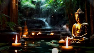 Peaceful & Happy Buddhist music - 528 Hz - Sound Bath Meditation - Healing Frequencies