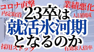 23卒は就活氷河期となるのか。今すべき事をお話しします。