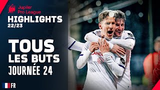 TOUS LES BUTS ⚽🚀 Jupiler Pro League Highlights GD24
