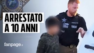 Minaccia sparatoria di massa, arrestato bambino di 10 anni negli Usa: “Comportamento ripugnante”