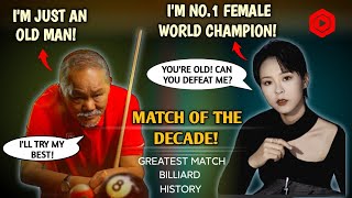 🔥 THRILLING MATCH! WORLD NO. 1 FEMALE BILLIARD PLAYER THINKS SHE CAN OUTMATCH THE GREAT EFREN REYES