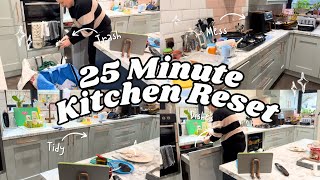 RACE AGAINST THE TIMER - Kitchen reset in 25 minutes