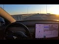 Tesla Autopilot Drives Straight Towards Concrete Barrier on Highway