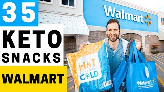 35 KETO Snacks At Walmart | The BEST On The Go Low Carb Keto Snack Ideas For Work, School, \u0026 Travel