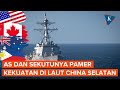 Kerahkan Berbagai Alutsista, AS dan Sekutunya Unjuk Kekuatan di Laut China Selatan