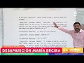 sospechoso que apuntan los nuevos detalles de caso maría ercira contigo en la mañana